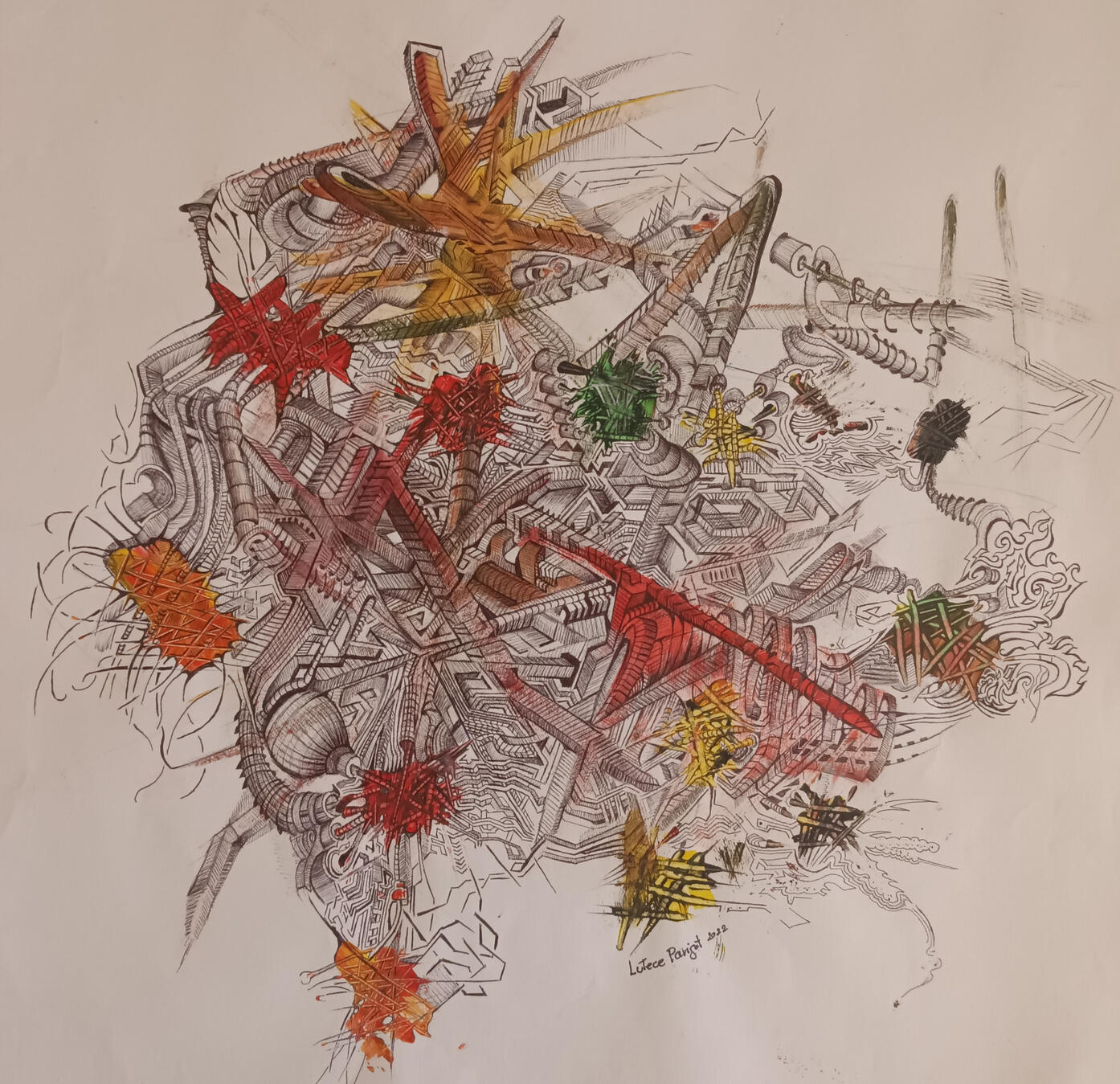 DIMENSIONAL REALM: Mixed Media Series