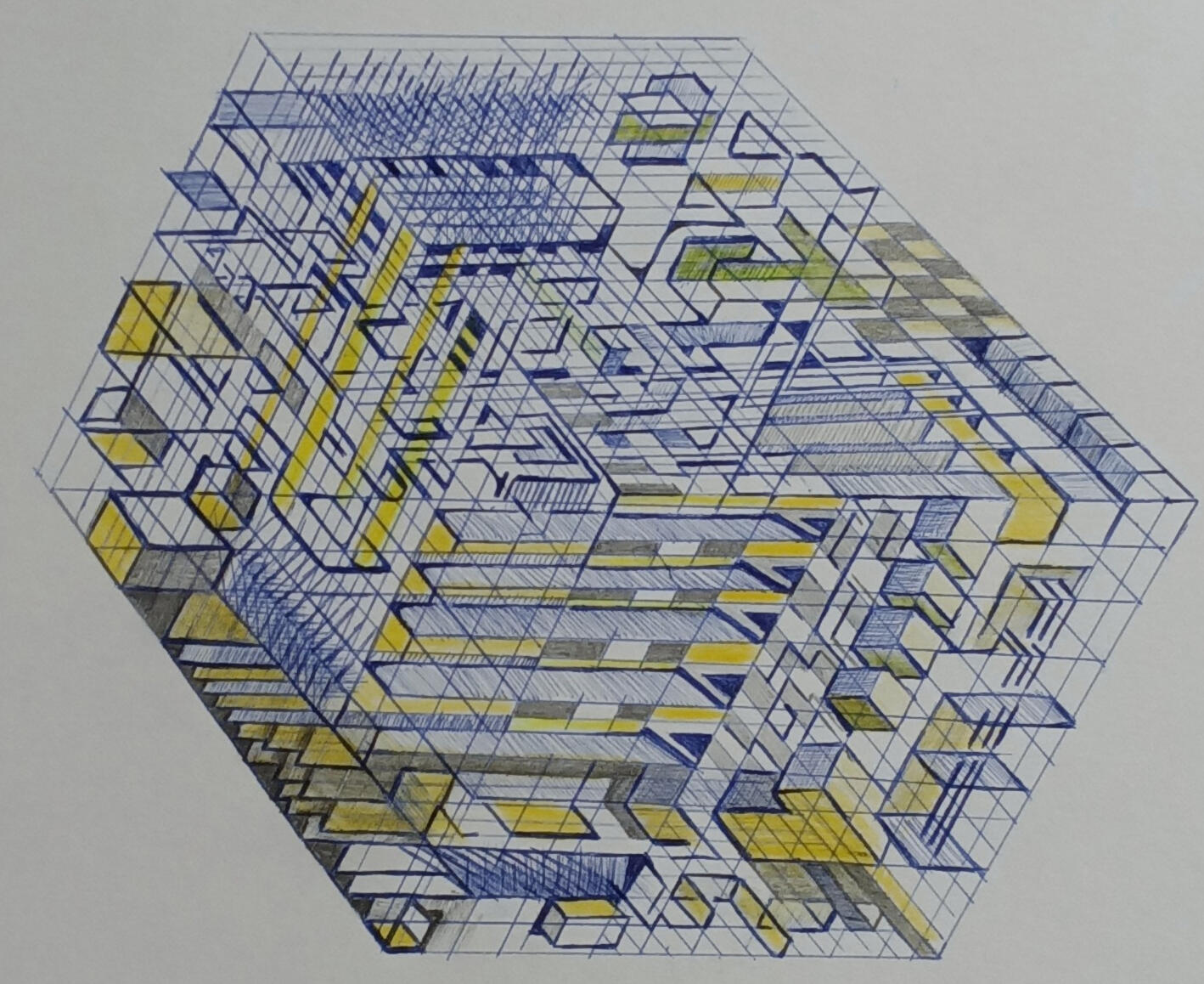 MULTI-FACED CUBE: Geometricals Series