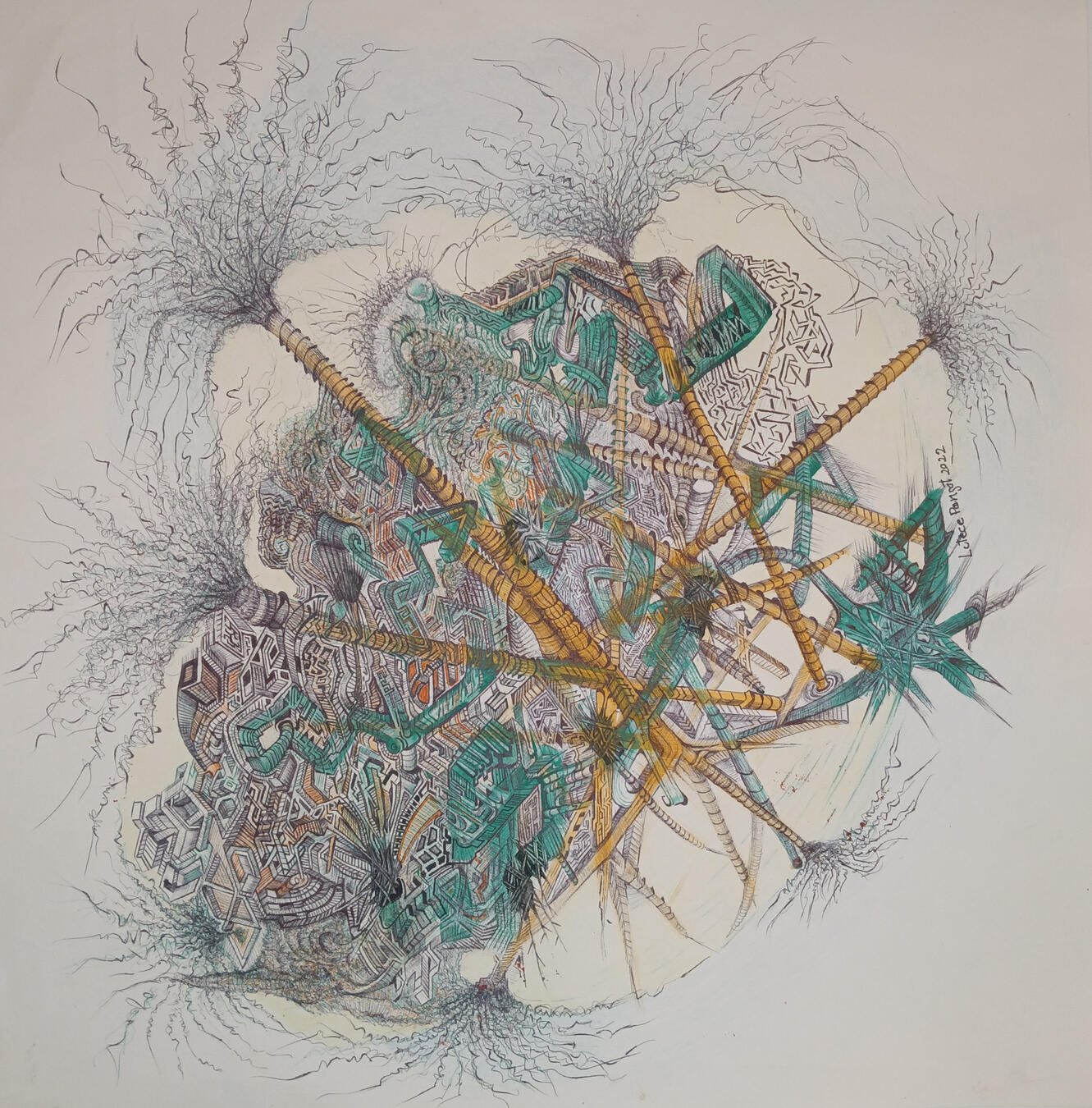 TSUNAMI: Mixed Media Series